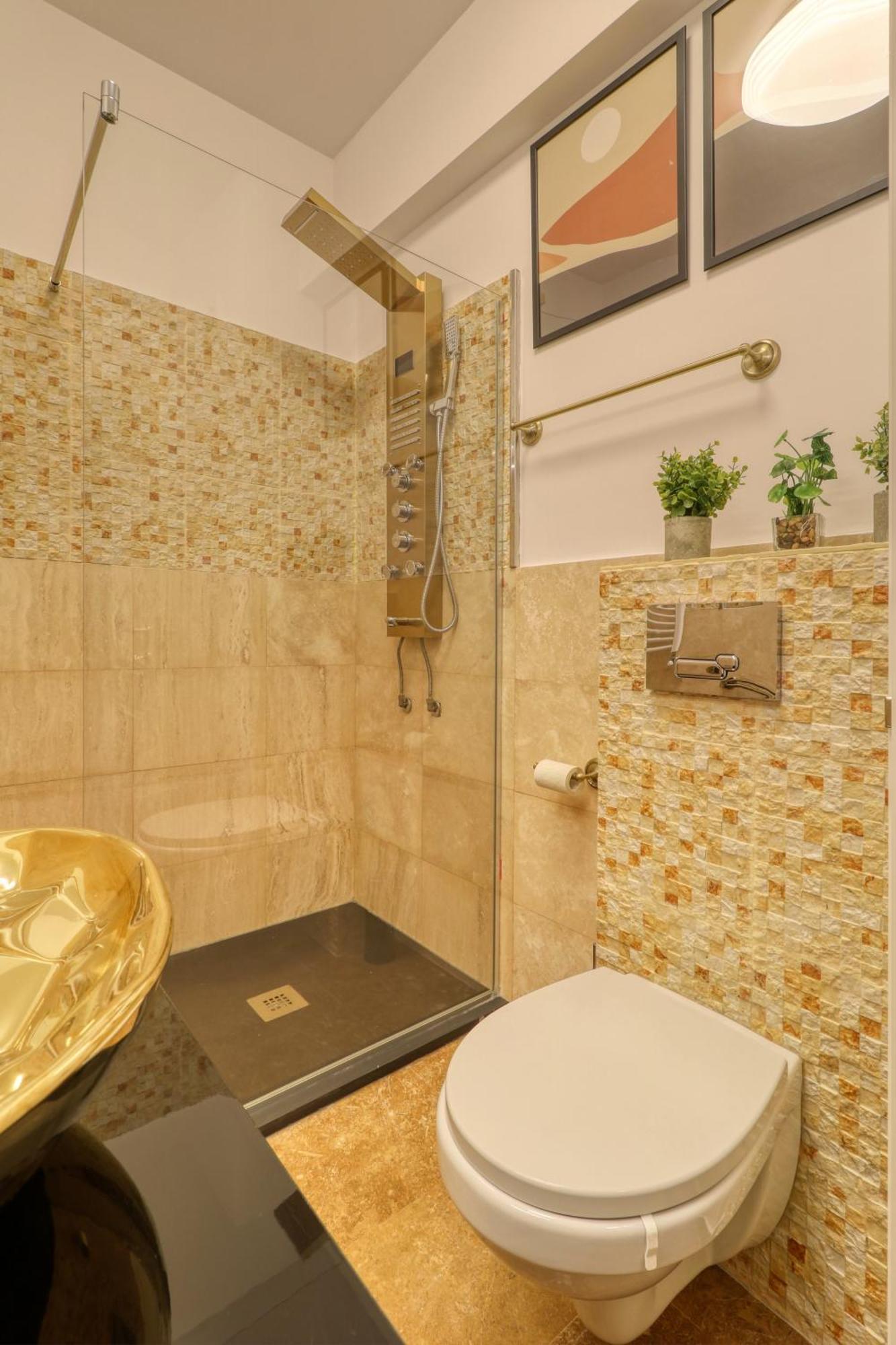 Herastrau Luxury Studios Bukares Bagian luar foto