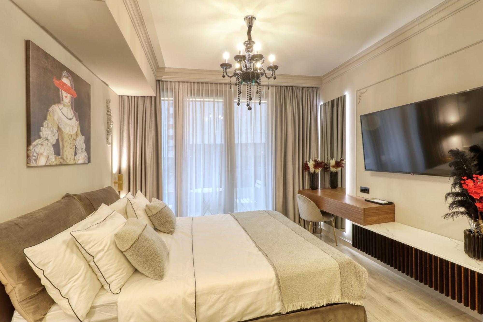 Herastrau Luxury Studios Bukares Bagian luar foto